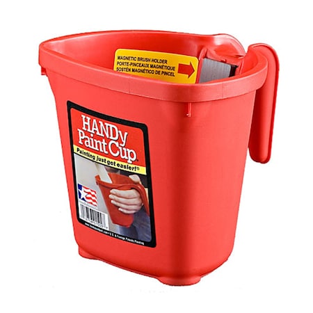 Handy Plastic Paint Cup, 1 pt 1500-CT